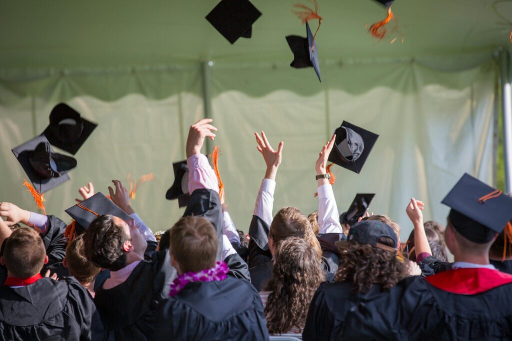 Photography of Graduating students